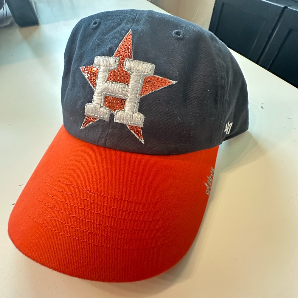 47 Brand Houston Cap with Red Brim